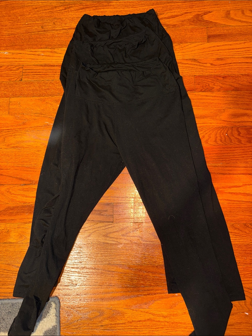 3 pairs Girls/ women’s Black High-Waist Stretch Leggings